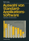 Buchcover Auswahl von Standard-Applikations-Software