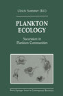 Buchcover Plankton Ecology