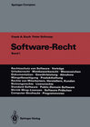 Buchcover Software-Recht