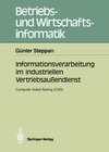Buchcover Informationsverarbeitung im industriellen Vertriebsaußendienst