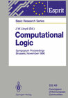 Buchcover Computational Logic