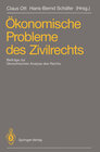 Buchcover Ökonomische Probleme des Zivilrechts