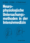 Buchcover Neurophysiologische Untersuchungsmethoden in der Intensivmedizin