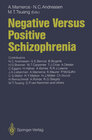 Buchcover Negative Versus Positive Schizophrenia