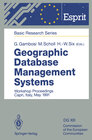 Buchcover Geographic Database Management Systems