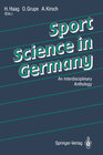 Buchcover Sport Science in Germany