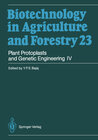 Buchcover Plant Protoplasts and Genetic Engineering IV