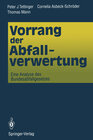 Buchcover Vorrang der Abfallverwertung