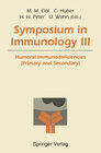 Buchcover Symposium in Immunology III