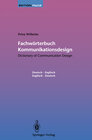 Buchcover Fachwörterbuch Kommunikationsdesign / Dictionary of Communication Design