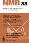 Buchcover Solid-State NMR IV Methods and Applications of Solid-State NMR