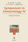 Buchcover Symposium in Immunology IV