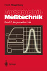 Buchcover Automobil-Meßtechnik