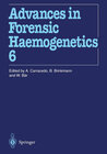 Buchcover 16th Congress of the International Society for Forensic Haemogenetics (Internationale Gesellschaft für forensische Hämog