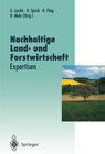 Buchcover Nachhaltige Land- und Forstwirtschaft