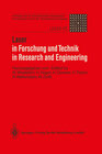 Buchcover Laser in Forschung und Technik / Laser in Research and Engineering