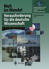 Buchcover Herausforderung für die deutsche Wissenschaft
