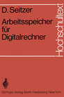 Buchcover Arbeitsspeicher für Digitalrechner