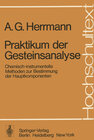 Buchcover Praktikum der Gesteinsanalyse