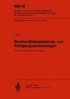 Buchcover Rechnerdirektsteuerung von Fertigungseinrichtungen