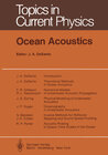 Buchcover Ocean Acoustics