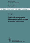 Buchcover Stationär-ambulante Gruppenpsychotherapie