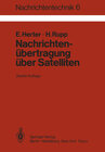 Buchcover Nachrichtenübertragung über Satelliten