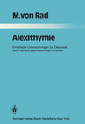 Buchcover Alexithymie