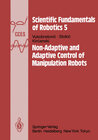 Buchcover Non-Adaptive and Adaptive Control of Manipulation Robots