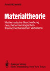 Buchcover Materialtheorie