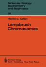 Buchcover Lampbrush Chromosomes