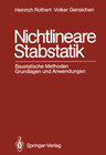 Buchcover Nichtlineare Stabstatik