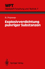 Buchcover Explosivverdichtung pulvriger Substanzen