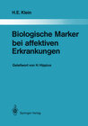 Buchcover Biologische Marker bei affektiven Erkrankungen