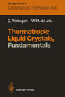 Buchcover Thermotropic Liquid Crystals, Fundamentals