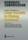 Buchcover User Models in Dialog Systems