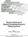 Buchcover Recent Advances in Speech Understanding and Dialog Systems