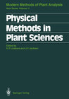 Buchcover Physical Methods in Plant Sciences