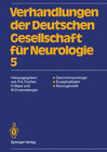 Buchcover Verhandlungen der Deutschen Gesellschaft für Neurologie