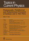 Buchcover Photoacoustic, Photothermal and Photochemical Processes at Surfaces and in Thin Films