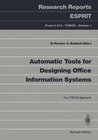 Buchcover Automatic Tools for Designing Office Information Systems