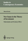 Buchcover New Issues in the Theory of Investment