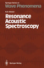 Buchcover Resonance Acoustic Spectroscopy