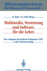 Buchcover Multimedia, Vernetzung und Software für die Lehre