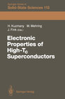 Buchcover Electronic Properties of High-Tc Superconductors