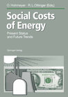 Buchcover Social Costs of Energy