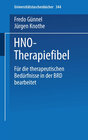 Buchcover HNO-Therapiefibel