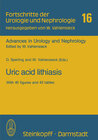 Buchcover Uric acid lithiasis