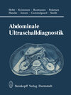 Buchcover Abdominale Ultraschalldiagnostik