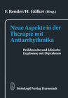 Buchcover Neue Aspekte in der Therapie mit Antiarrhythmika